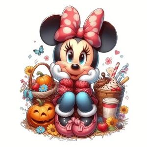 NEW! Disney’s Minnie Mouse Iron On Transfer!